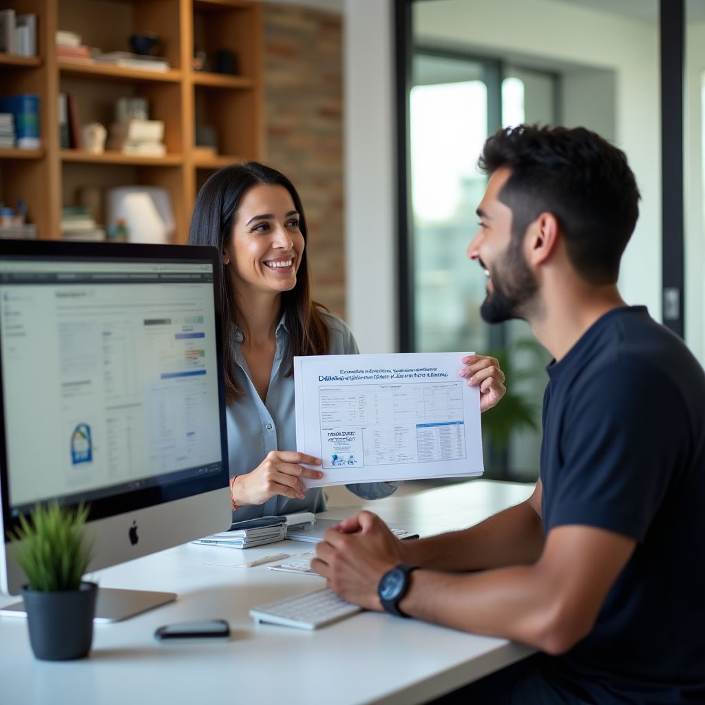 Sesión de asesoramiento financiero personalizado