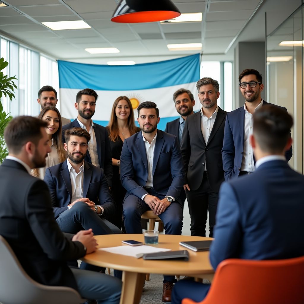 Equipo de LibreDeDeuda en oficina de Buenos Aires